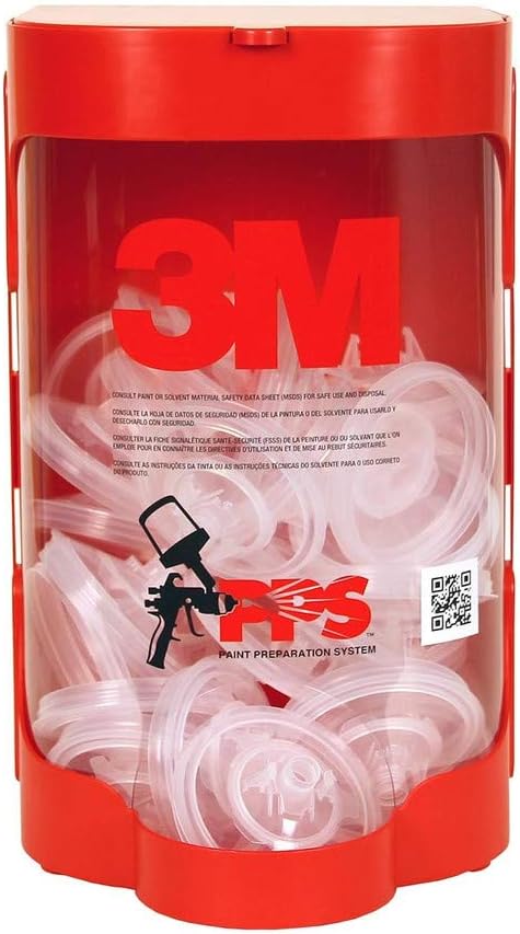 PPS 3M 16299 Large/Standard/Midi Lid Dispenser red