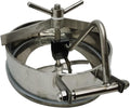 430 * 330mm / 16.9 * 13 Inch Stainless Steel Atmospheric Manhole Cover – 304 Oval Tank Manway with Handwheel Mirror Polished for Food Dairy Brewery &amp Chemical Industries