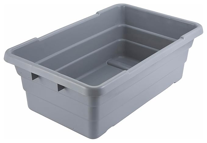 Winco Lug Box / Bussing Tub Gray