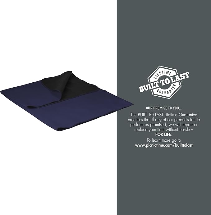 PICNIC TIME NFL Chargers Blanket Tote Outdoor Picnic Blanket - Beach Blanket - Camping Blanket