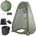 Portable Outdoor Camping Toilet Kit for AdultsPop Up Privacy Tent Camping Folding Toilet 30 Toilet Bags Washable Foldable for Travel RV Car Beach Hiking