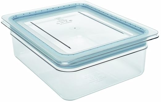 Cambro Clear Camwear Half Size Food Pan GripLid
