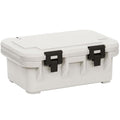 Cambro Insulated Food Pan Carrier - 6 Inch Deep Hotbox and Food Warmer for Catering &amp Transport - Top Load S-Series (Gray)