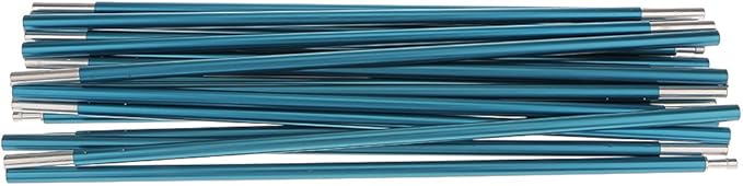 DYNWAVE Aluminum Alloy 11 Section Spare Replacement Tent Poles 408cm Blue