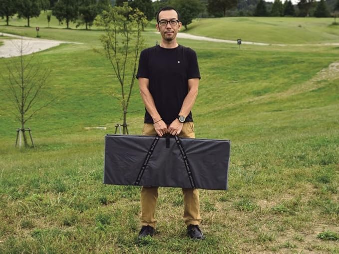 Snow Peak Single Action Camping Table Portable Dining and Game Outdoor Table - Medium