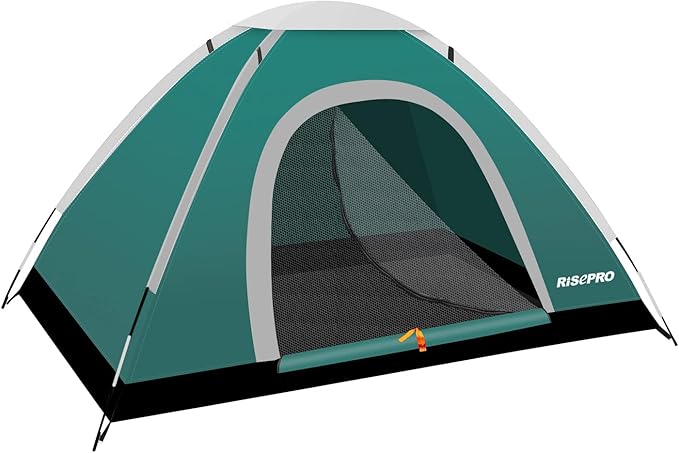Portable Camping Tent 2 Person Lightweight Waterproof Windproof UV Protection for Outdoor US