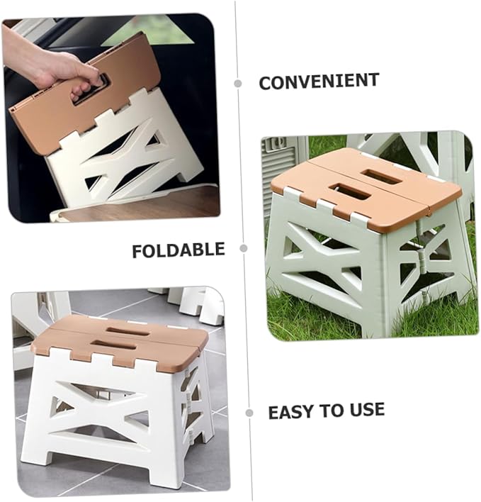 Portable Folding Stool Compact and Lightweight Camping Chair for Outdoor Activities Fishing and Beach Use Made of Material Convenient Carrying Design
