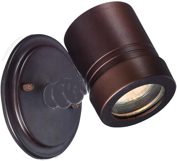 Acclaim 7690ABZ Cylinders Collection 1-Light Wall Mount Outdoor Light Fixture Architectural Bronze