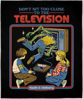 LOGOVISION Steven Rhodes Dont Sit Too Close Outdoor Blanket for Picnic Beach Camping Park Tailgate 50x60