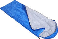 Outdoor for Adults Lightweight Warm Camping Bag with Hollow Cotton Filling Polyester for Backpacking Hiking and Outdoor Blue Envelope Design