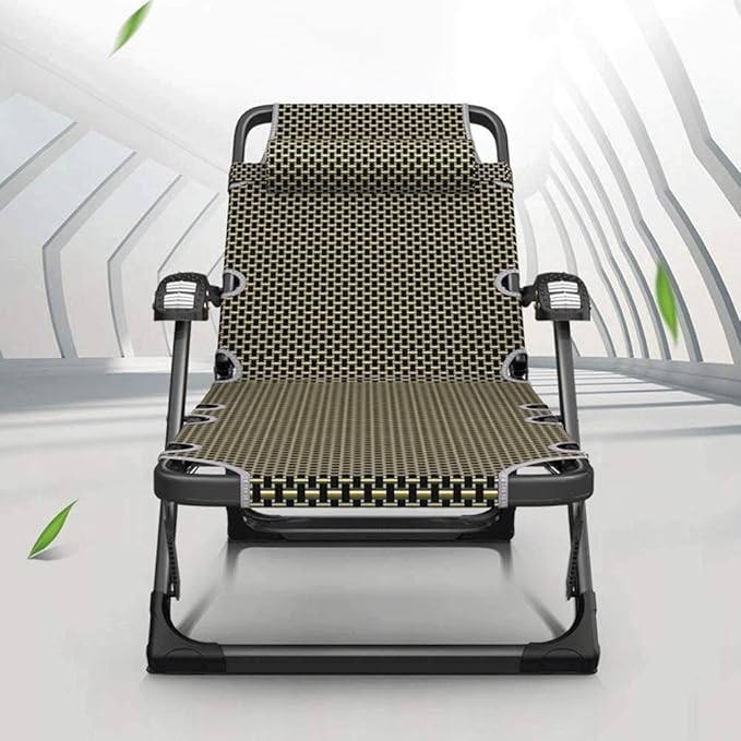 Folding Chair Outdoor Picnic Camping Sunbath Beach Chair Relax Chair Recliner Lounge Chairs
