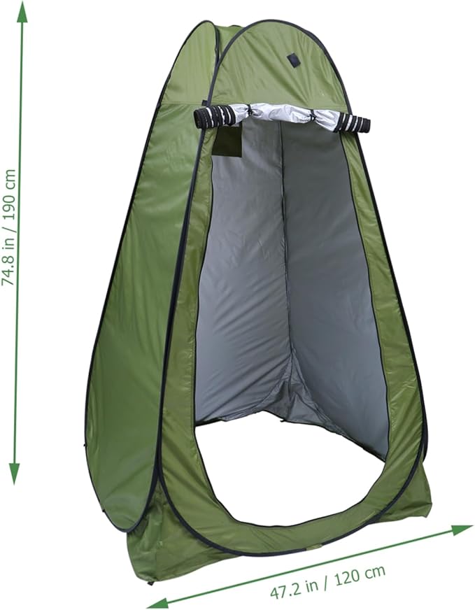 1Pc Portable Changing Clothes Tent Automatic Pop Up Privacy Shower Tent for Camping Fishing and Outdoor Activities Durable and Easy to Carry