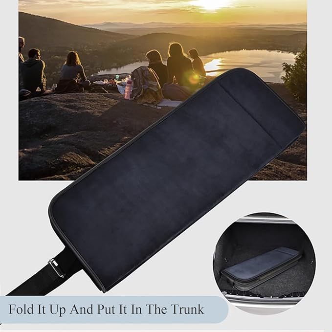 Folding Portable Car Bed MattressNon-Inflatable Car Back Seat BedCar Travel Camping Mattress for Sleeping Car/SUV/Truck