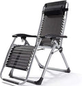 Deck Chair FoldingArmchair Chair Reclinifoldibeach Chairs Heavy Duty Lounge Chairs Foldioutdoor Lounge Chairs with Removable Pillow Drinkichair for Outdoor Campiwith P/Sier