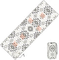Heated Sleeping Bag pad 3 Adjustable Temperature Levels Operated by 5V/2A USB Power Supply (Bohemia 76 x 24)