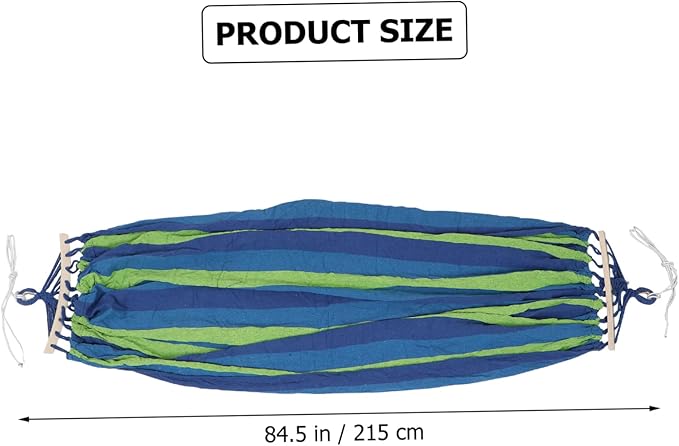 150kg Anti Hanging Hammock Durable Canvas Double Hammock for Outdoor Camping Portable Design with High Load Capacity for Garden and Travel