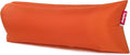 Fatboy Lamzac The Original Version 1 Inflatable Lounger with Carry Bag Inflatable Couch for Indoor or Outdoor Hangout or Inflatable Lounge Air Chair - Orange