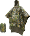 Large Waterproof Camping Blanket Wearable Poncho Liner Packable Weatherproof Warm Quilt for Outdoor HikingTravelPicnicStadiumUmbrage