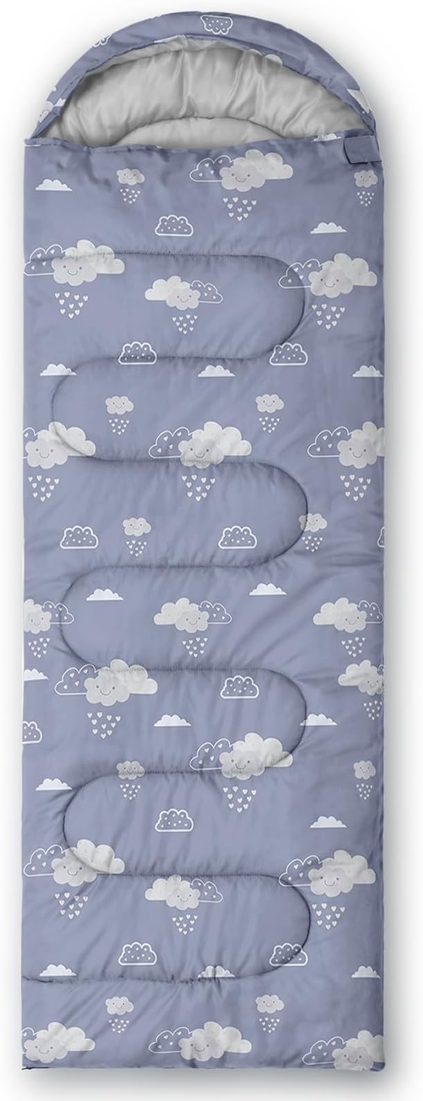 QOOMO Camping Sleeping Bags3 Season Warm &amp Cool WeatherLightweightWaterproof Sleeping Bags for Adults &amp KidsTravelingand OutdoorsCamping Gear Equipment