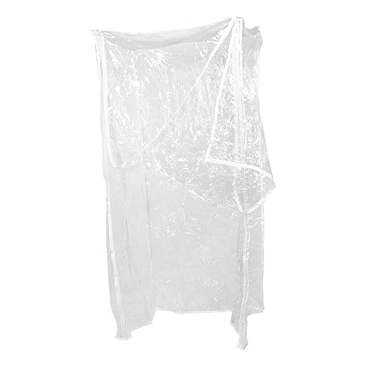 Reusable PVC Bread Pan Rack Cover 28x23x61 Inch Anti-Scratch Protective Cover for Bakery Bread Maker and Bun Pan Rack Dustproof