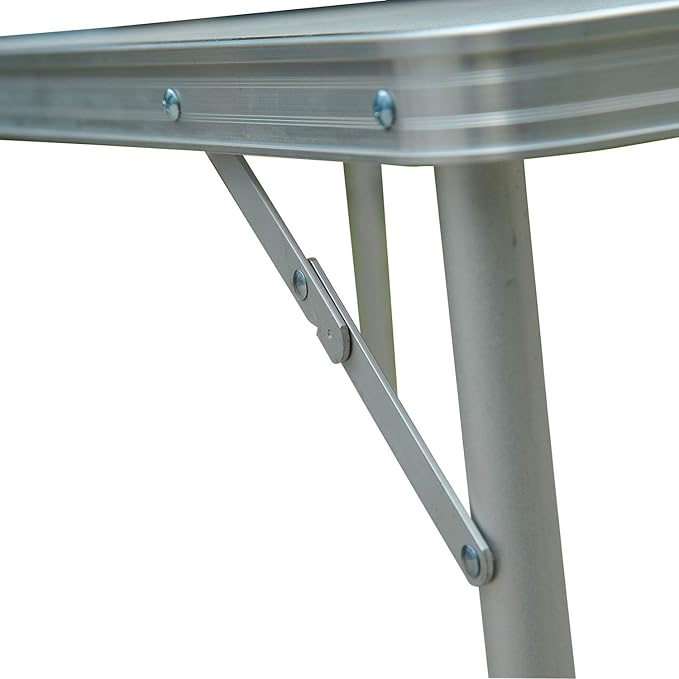 47 Folding Camping Table with Height Adjustability Lightweight Portable Table with Carry Handle Outdoor Folding Table Camping Accessories