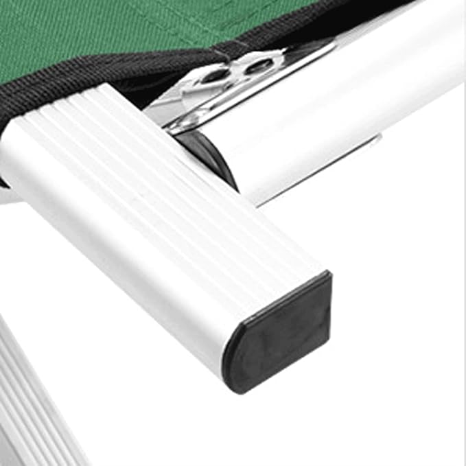 600D Oxford Cloth Camping Cot Aluminium Alloy Guest Bed Portable Folding Bed for Sleeping Lightweight Tent Cot