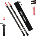 Tarp Poles Adjustable Heavy Duty XINCAMPING Tent Poles Aviation Aluminum 7.7FT Lengthen and Thicken with Protection Cap Awning Poles Set of 2 for Camping Hiking