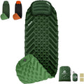 Camping Sleeping mat and Inflatable Pillow - Set Portable Ultra-Light Thickened Quick to inflate in 30s can be Spliced. Suitable for Backpacking Hiking Camping and Other Scenes