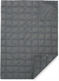ROCK CLOUD Packable Camping Blanket Ultralight Outdoor Blankets Stadium for Hiking Camp Travel Outside Sports Grey