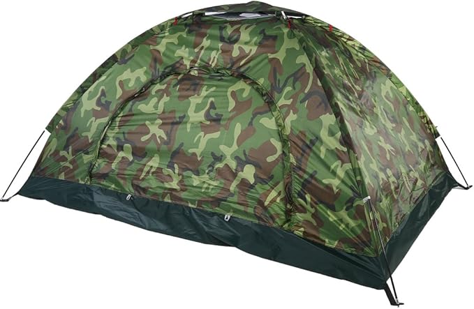 Outdoor Tent 2 Persons 40 Tent Portable Tent for Camping Hiking and Spare Parts