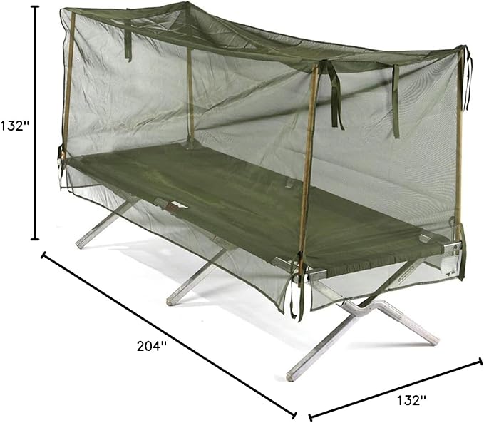 Never Issued US GI OD Skeeta Tent