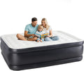 Simple Deluxe Camping Air Mattress with Built-in Electric High-Speed Pump Blow Up Inflatable Airbed with Carrying Bag for Home Guests &amp Travel Waterproof Foldable Portable