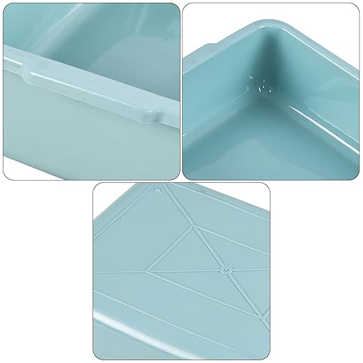 Kiddream 5 Pack 8 Liter Bus Tub Plastic Wash Tubs Mint Green