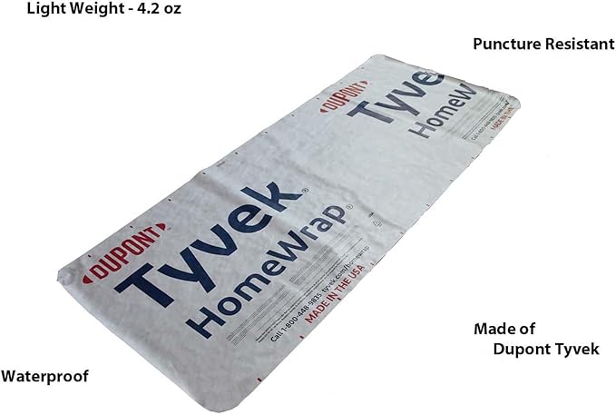 Ultralight Camping Tarp Backpacking Tarp Tyvek Sheet Tyvek Tent Footprint Tyveks House Wrap Tent Footprint Tyvekes Ground Cloth Camping Fly Multiple Sizes