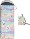 Kids Sleeping Bag for Camping - Lightweight 3 Season Backpacking Sleeping Bag Compact Child Sleeping Bag for Girls and Boys Waterproof Youth Sleeping Bag for Outdoor by Croosseoutdoors