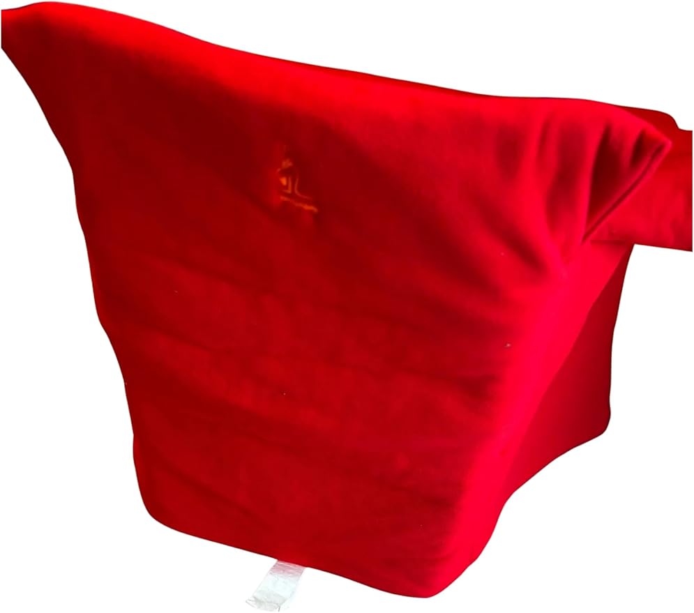 Insulated Sideline Blanket Insulated Polar Fleece and 3M™ Thinsulate™ Fully Enclosed Chair Blanket for Camping and Outdoor Sports Events (Red Polar Fleece)