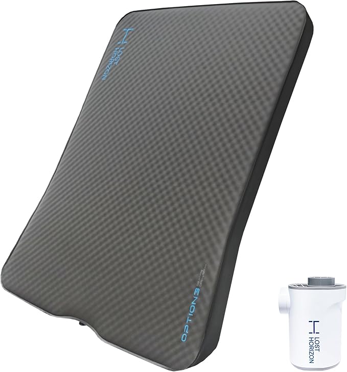 LOSTHORIZON Camping Air Mattress with Foam for Tesla CyberTruck Self Inflating Sleeping Pad 4.5 Thick with Air Pump
