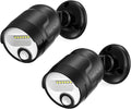 Rechargeable Battery Operated Motion Sensor Light4000mAh Battery Powered Spotlight 600 Lumen Outdoor IP65 Waterproof for PorchYardWallGarden