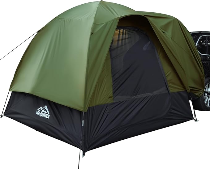 SUV Tent Rectangle Car Tent for Family Waterproof &amp Windproof for Car Camping Large Camping Tents with Storage Bag SUV Van Jeep
