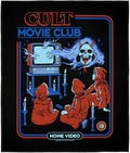 LOGOVISION Steven Rhodes Cult Movie Club Outdoor Blanket for Picnic Beach Camping Park Tailgate 50x60