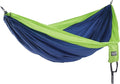 ENO SingleNest Hammock - Lightweight 1 Person Portable Hammock - for Camping Hiking Backpacking Travel a Festival or The Beach - Sapphire/Chartreuse