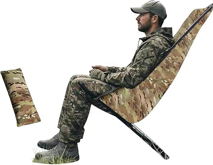 Hunting Chairs Outdoors Low Down Hunting Seat 2026 Portable and Lightweight Hammock Chair