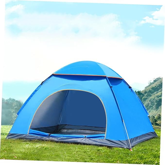 Balacoo Simple Automatic Rainproof Beach Canopy Tent Portable Outdoor Camping Tent for People Lightweight for Fishing Hiking and Outdoor Activities
