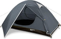 Bessport Camping Tent 1/2 Person Tent Waterproof Two Doors Backpacking Tent Easy Setup Lightweight for Outdoor Hiking Mountaineering Travel