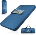 Hikenture 4 INCH Thick Self Inflating Sleeping Pad 9.5 R Value Comfort Plus Camping Mattress with Pump Sack Inflatable Foam Insulated Camping Pad Camping Mat 4-Season (Light Blue Double (80×52))