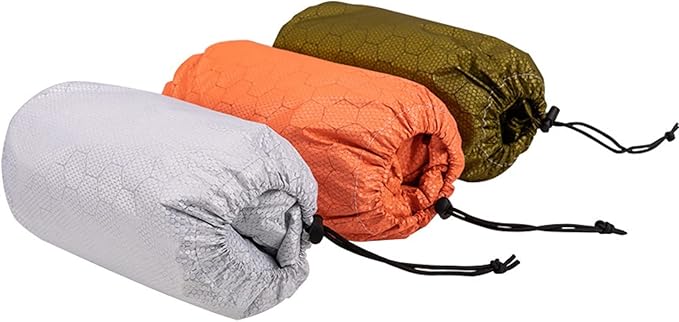 Emergency Sleeping Bag Lightweight Waterproof Thermal Bivy Sack Cover Blanket Heat Retention Shelter Survival Kit for Hiking Camping Hunting Fishing
