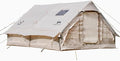 TOMOUNT Inflatable Camping Tents Air Glamping Tents 4 Season Waterproof Easy Set up Cabin House Tent Blow up Tent for Family Camping