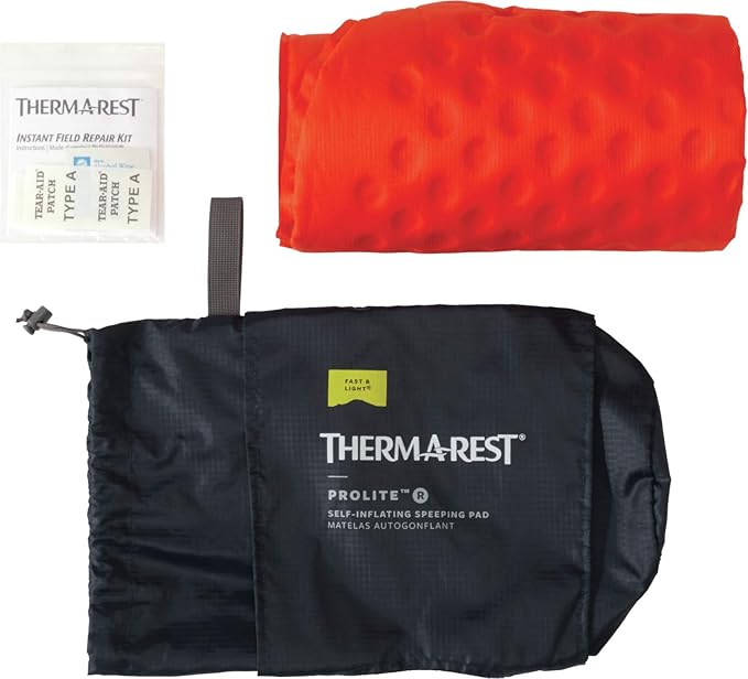 Therm-a-Rest Prolite Women's Self-Inflating Camping and Backpacking Sleeping Pad Women's Regular - 66 x 20 Inches
