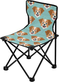 Cute Dogs Packable Keyword Ultralight Backpacking Chair Includes Carry Bag Ice Fishing Chairs for Adults for Travel Travel