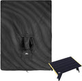 iClimb 1 Hooded 3M Thinsulate Insulation Warm Blanket and 1 Mini Folding Table Ultralight Compact for Adults Outdoor Camping Backpacking Hiking